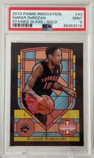 2013-14 Panini Innovation Stained Glass Gold DeMar DeRozan #43 PSA 9