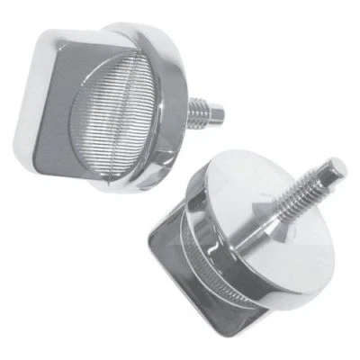 Perillas de parabrisas interiores cromadas para Jeep CJ5 CJ7 CJ8 1976-1986 Crown RT26028 Foto 1 de 2