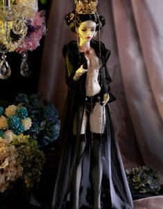 Nuevo Vestido Ropa Peluca de Pelo Zapatos Para Muñeca 1/3 BJD SM Breccia A - Imagen 1 de 13