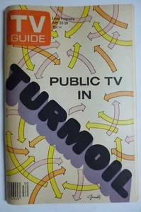 New York Metro July 23 TV Guide 1977 PUBLIC TV TURMOIL Sada Thompson FAMILY - Picture 1 of 2