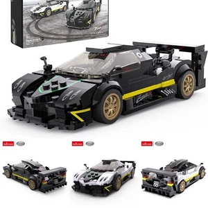 Rastar 93900 Scala 1:28 Autorizzata 387pz Pagani Zonda Montaggio Mattoni Auto Giocattolo Bambini - Foto 1 di 16