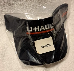 U-HAUL Visor Golf HAT 2012 BLACK - BRAND New IN Packaging - NEVER Worn - VINTAGE - Picture 1 of 9