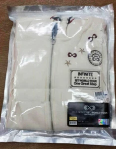 Infinite Official Hood Zipup Coat One Great Step1st World Tour Basses Kpop Kstar - Picture 1 of 1