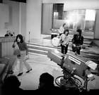 The Rolling Stones rehearsing Wembley studios preparation thei- 1968 Old Photo 2