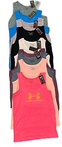 Under Armour Mens Vest UA Sports Sleeveless Gym Fitness Running Top