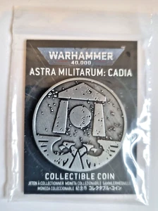 Warhammer 40k Moneda Coleccionable Imperial Astra Militarum Cadia Games Workshop Nueva - Imagen 1 de 1