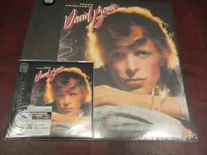 DAVID BOWIE VERIFIED YOUNG AMERICANS JAPAN REPLICA SILVER STICKER OBI CD+180G LP - Picture 1 of 1