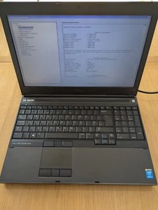 Dell Precision Workstation Laptop M4800 i7 16GB RAM 256SSD Nvidia Quadro K2100M - Imagen 1 de 6