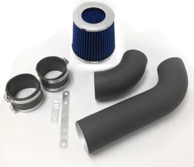 Coated Black Blue 2PC For 1996-1999 Chevy C2500 Suburban 5.0L 5.7L V8 Air Intake — 第 1/2 张图片