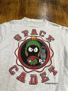 Vintage Marvin The Martian Space Cadet 1991 Shirt Size L/XL - Picture 1 of 15