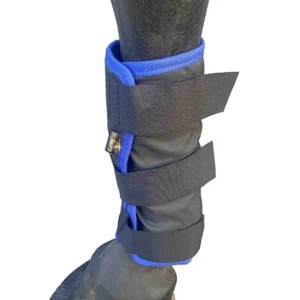 Horse Boots Magnetic Shin & Tendon Kersey Wool Lining Waterproof Outer - Picture 1 of 8