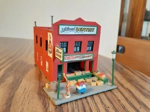 TYCO POLA HO Scale DD Brad Zahnarzt/Joe's Obst & Gemüse zusammengebaut/detailliert - Bild 1 von 6
