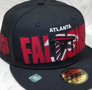 GORRA SOMBRERO AJUSTADA OFICIAL ATLANTA FALCONS 2023 NFL DRAFT 7 7/8 - Imagen 1 de 17