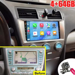 Android13 CarPlay GPS WiFi For Toyota Camry 2007-2011 Car Stereo Radio 4+64GB - Imagen 1 de 16