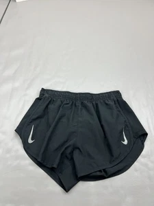 Nike Dri-FIT Running Shorts Small Men's Athletic Gym Swoosh Reflective Trim - Picture 1 of 9