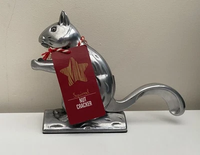 SAINSBURY’S Silver Metal SQUIRREL Christmas Nut Cracker Novelty BNWT 🐿️  - Image 1 of 4