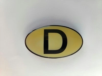 Deutschland Länderkennzeichen Geocoin fluoreszierend -nicht aktiviert- - Bild 1 von 2