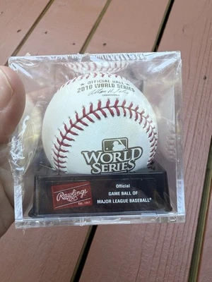 Sellado 2010 Rawlings Oficial Serie Mundial Béisbol Gigantes de San Francisco Foto 1 de 4