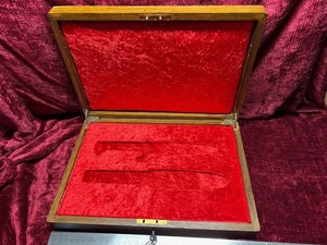 Vintage Case with New Interior to fit WW2 Hitler Jugend Youth Knife with key - Picture 1 of 10