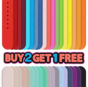 Bandas de silicona de repuesto para Apple iWatch Series 10 9 8 7 6 5 4 3 SE, ULTRA/2 - Imagen 1 de 51