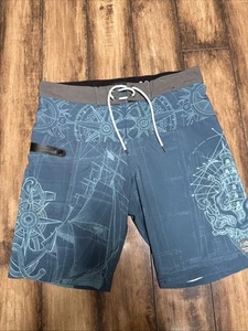 Psycho Tuna Boardshorts Herren Größe 32 ungefüttert Schwimmen Surfen Freizeit - Bild 1 von 7