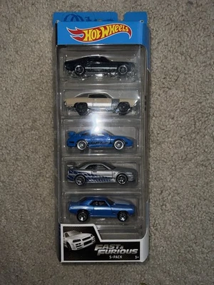 Hot Wheels Fast Furious 2019 Mattel Car 5-Pack Box Set - Image 1 of 2