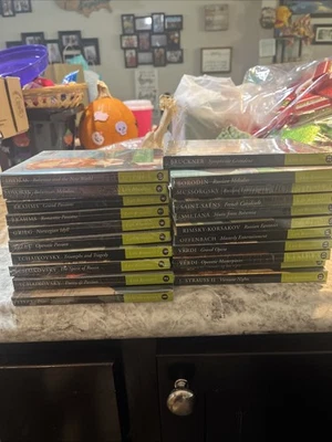 The Classic Composers CD Set Late Romantic 1-21 Brahms Tchaikovsky All Sealed - Image 1 of 4