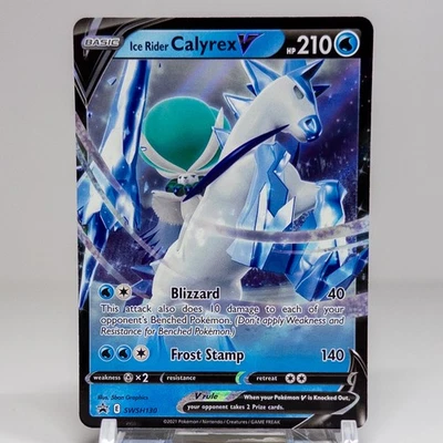 Ice Rider Calyrex V Promo SWSH: Sword & Shield Promo Cards SWSH130 NM - Image 1 of 2