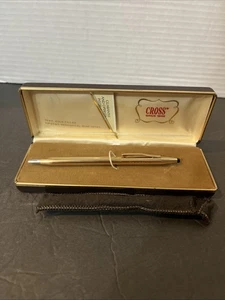 Penna a sfera Cross riempita d'oro 14kT - Foto 1 di 10