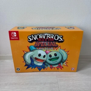 Nintendo Switch Snow Bros. Nick and Tom Special Limited Edition Box Japan - Picture 1 of 1