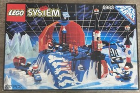 Lego 6983 Ice Station Odyssey 1993 100% Complete with Instructions and Inner Box