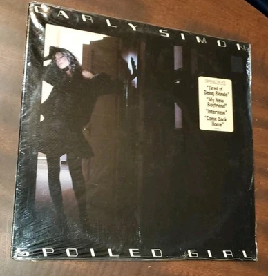 Spoiled Girl - Carly Simon (LP 1985 Epic Records FE 39970) New Sealed With Hype  - Image 1 of 2