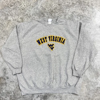 West Virginia Mountaineers Sweatshirt Mens 2XL NCAA College Pullover Crewneck - Image 1 of 4