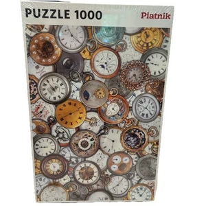 Piatnik Timepieces 1000 Piece Jigsaw Puzzle New Sealed Austria - Picture 1 of 5
