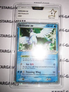 POKEMON (◕‿◕✿) ARTICUNO EX 032 PROMO ENGLISH BLACK STAR PCA 9 2005 NO PSA - Picture 1 of 3