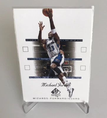 2001-02 SP Authentic - Michael Jordan #90 - Image 1 of 2