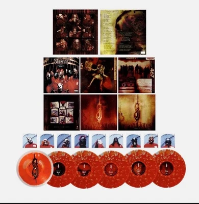 SLIPKNOT 25th Anniversary Blood Filled Vinyl Box Set 6LP LE /100 - In Hand Now - Image 1 of 4