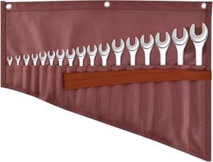 Tool Organizers, 16 Pockets Wrench Roll Organizer, Wrench Pouch, Rolled Tool Pou - Picture 1 of 9