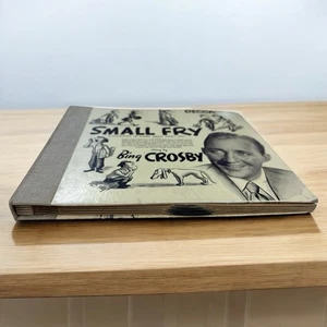Bing Crosby 78 RPM 10" Album Set Decca Records #202 Small Fry (5 Blue Label) - Picture 1 of 20