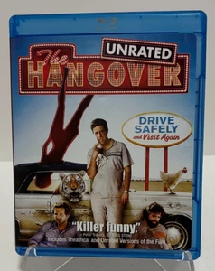 The Hangover (Blu-ray, 2009) Unrated - Bradley Cooper Zach Galifianakis - Comedy - Picture 1 of 3