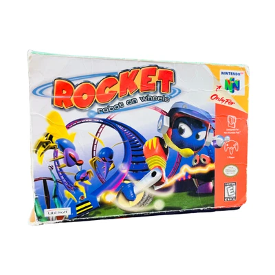 Rocket Robot On Wheels N64 Box Only - Image 1 of 4