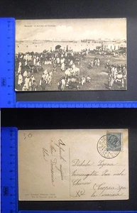 BENGASI - LIBYEN - DER VIEHMARKT - SELTEN UND CHARAKTERISTISCH - 21940 - Bild 1 von 1