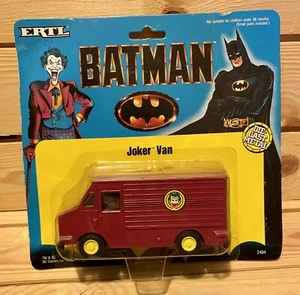 VTG 1989 Ertl BATMAN JOKER VAN Diecast 1:48 Scale #2494, New In Packaging - Picture 1 of 4