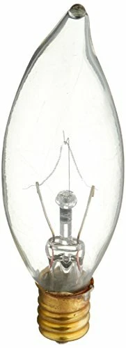 Satco Products S3774 120-Volt 25CA8 Candelabra Base Clear Light Bulb - Image 1 of 1