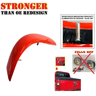 For Ford 2008-2016 Super Duty F1 Red Right RH UPGRADED Roof Corner Molding Trim - Image 1 of 4