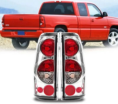 Juego de luces traseras para Chevy Silverado 99-03 GMC Sierra 1500 2500 3500 1999-2006 Foto 1 de 4