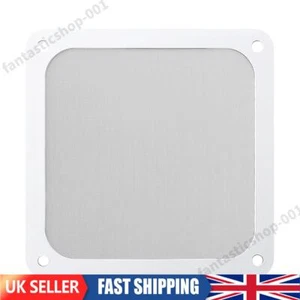Magnetic Dust Filter Computer Case Fan Dustproof Mesh Cover Guard (12cm)(White) - Afbeelding 1 van 11