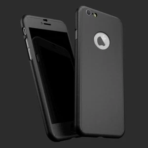 COVER Fronte Retro 360° per iPhone X 8 8 PLUS + Pellicola VETRO TEMPERATO - Foto 1 di 15