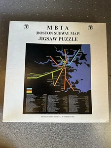Vintage Boston Subway MBTA 500-teiliges Puzzle - Bild 1 von 2