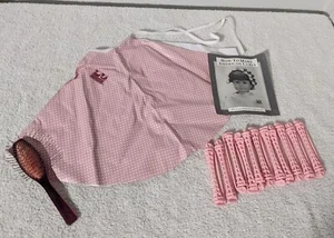 Retired Pleasant Company American Girl Hair Curl Curlers Brush w/ Manual Set  - Picture 1 of 11